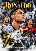 Cristiano Ronaldo CR7 Modern Football Art Poster Print Collage Design A4
