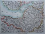 1894 Somerset map. Taunton, Weston Super Mare, Wells, Bridgewater. Victorian map