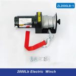 ATV Winch: Compact Vehicle-Mounted Electric Winch, 2000-Pound Capacity