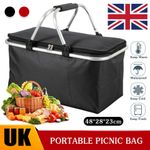 30L Extra Large Cooling Cooler Cool Bag Box Picnic Camping Food Ice Drink Lunch