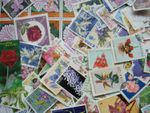 50 BOTANICAL Stamps Flowers/Trees All Different Thematics World Mixed Postage