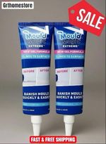 2xGENUINE MOULD MAGIC EXTREME GEL FORMULA 120G TUBE Eco TAPS SINKS GROUT Windows