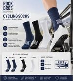 ROCKBROS Cycling Socks Breathable Sports Bike Socks Shock Absorbing  UK