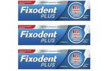 Fixodent Plus Dual Premium Food Seal Denture Adhesive Cream 40G - 3 PACK