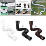 Rain Gutter Downspout Extension Extension Pipe for Rainwater Drainage