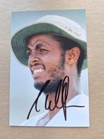 COURTNEY WALSH WEST INDIES CRICKET LEGEND HAND-SIGNED PHOTOGRAPH