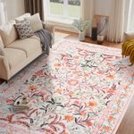 Traditional Large Bedroom Rug Machine Washable Floor Carpet Hallway Runner Mat