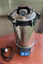 HY-ST24J 24L Portable Pressure Steam Sterilizer Autoclave Tested Working