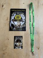 Fighting Fantasy Fest 6 Programme, City of Thieves Lanyard & Card Insert Set
