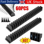 60PCS Magnetic Spanner Rack Tool Storage Wrench Holder Organiser Tidy UK