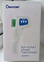 Berrcom JXB-178 Non-Contact Infrared Thermometer, LCD, CE, Battery