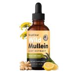 RESPICLEAR All-Natural Mullein Drops With Ginger & Lemon For Lung Cleanse And...