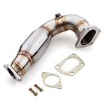 3" STAINLESS EXHAUST SPORTS CAT DOWNPIPE FOR FIAT 500 ABARTH 1.4T 08-18