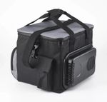 15L Cool Bag 12v Insulated Electric Camping Food Travel Cooler Grey Return Set