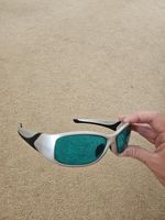 Phillips Safety BG39+ Laser Safety Glasses - Model 808 (Silver/Black)