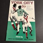 (13) Division 3 York City v Mansfield Town 11.9.1976