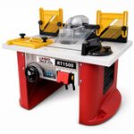 Lumberjack RT1500 Router Table 1500W Variable Speed 1/2in 1/4in Collets