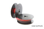 1 x OLIVETTI TROPICAL BLACK/RED OR BLACK TOP QUALITY 10 METRE TYPEWRITER RIBBON