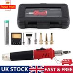 HS1115K 10IN1 DIY Portable Butane Gas Soldering Iron Kit Welding Kit Torch Pen~