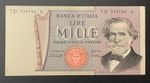 1969 ITALY Mille 1,000 Lire Banknote Uncirculated UNC MINT
