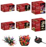 MAINS OPERATED SHADELESS FAIRY LIGHTS INDOOR WEDDING CHRISTMAS XMAS PARTY DECOR