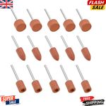 15 pcs  ROTARY TOOL GRINDING STONE SET  Craft Drill  Bits For Metal Steel Dremel