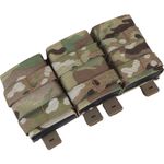 WST Tactical Mag Pouch Triple Mag Carrier FAST 7.62mm MOLLE Pouch Open Top Gear