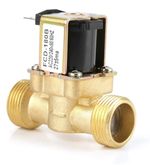 Electric Solenoid Valve G3/4 2 Way Normally Closed 220-240V AC Brass Water Air O