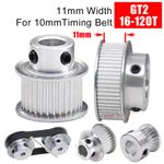 GT2 10mm Timing Belt Pulleys 16-120 Teeth 4-25mm Bore Synchronous Wheel Printer
