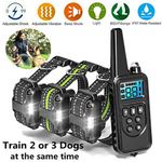 Anti Bark Electric Dog Pet Training Collar Obedience Remote Control Stop Barking