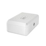 Desktop Safe with Digital Biometric Lock Compact Biometric Lockbox Portable