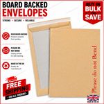 HARD BACKED ENVELOPES PLEASE DO NOT BEND MANILLA C3 C4 C5 C6 C4+ C5+