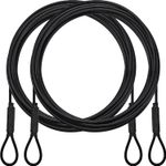 3.3Mm Outdoor Travel Security Cable-3/4/6/10/15/20/30Ft Luggage Lock Safety