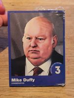 Unsealed Pack Of NDP "Hall Of Shame" Trading Cards" -  Mike Duffy - Inv:Au67