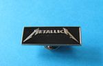 Small METALLICA Pin Badge. Butterfly Fixing.