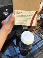 Labgear Visiblewave VK4L Universal Quad LNB 4 Output Ku Band for Universal Dish