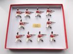 10 BRITISH INFANTRY 1815 PAINTED METAL SOLDIERS ALAN GOODWIN GOOD SOLDIERS