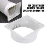 UK Air Conditioner Window Exhaust Duct Pipe Hose Interface Connector Parts 150mm