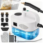 High Pressure Steam Cleaner for Home & Car Detailing, 15s Fast Heat-Up White