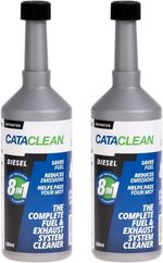 2 x Cataclean Diesel DPF Exhaust Catalytic Converter Fuel System Cleaner 500ml