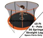 Spare PARTS for Sportspower Argos 10 Ft Trampoline - Orange and Black