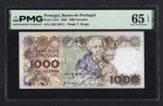 Portugal 1000 Escudos 9-11-1989 P181f Uncirculated Grade 65