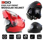 3GO E335 Flip Front Motorcycle Helmet Dual Visor ECE22.06 Modular Crash Helmets