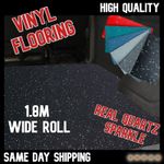 Camper Van Vinyl Lino Anti Slip Safety Flooring Floor Motor Home Caravan Sparkle