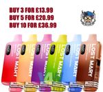 Lost Mary BM6000 Rechargeable Vape Kit Replaceable Pod E-Cig | 20mg | 6000 Puffs