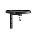 Fence Bird Feeder Tray with Hook, Tree Mounted Wild Bird Bath for Outdoors