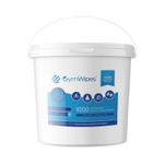 1000 Sheet Gym Wipes® Antibacterial Hand and Surface Wipes Bucket, Recyclable