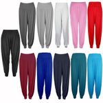 Womens Ladies New HAREM TROUSERS ALI BABA LONG PANTS BAGGY LEGGINGS PLUS sizes