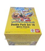 ONE PIECE CARD GAME KAMI'S ISLAND (DP-10 VOL 10) - DOUBLE PACK DISPLAY (8 BOXES)