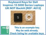 Keyboard Replacement Keys Dell Inspiron 15 5000 Series Laptops UK NOT Backlit